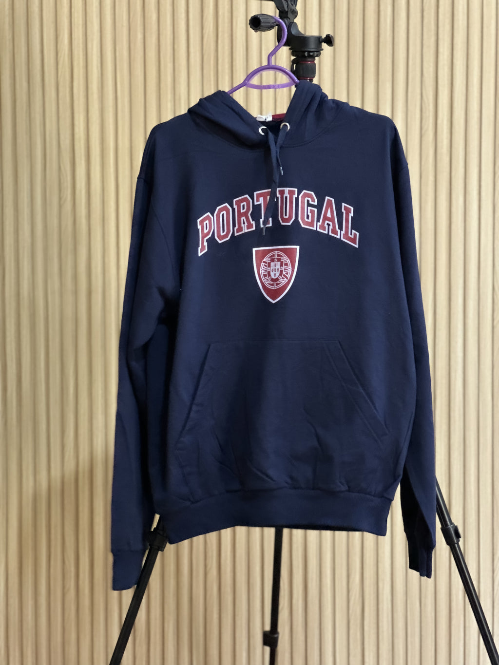 Preloved Navy Blue “Portugal” Hoodie