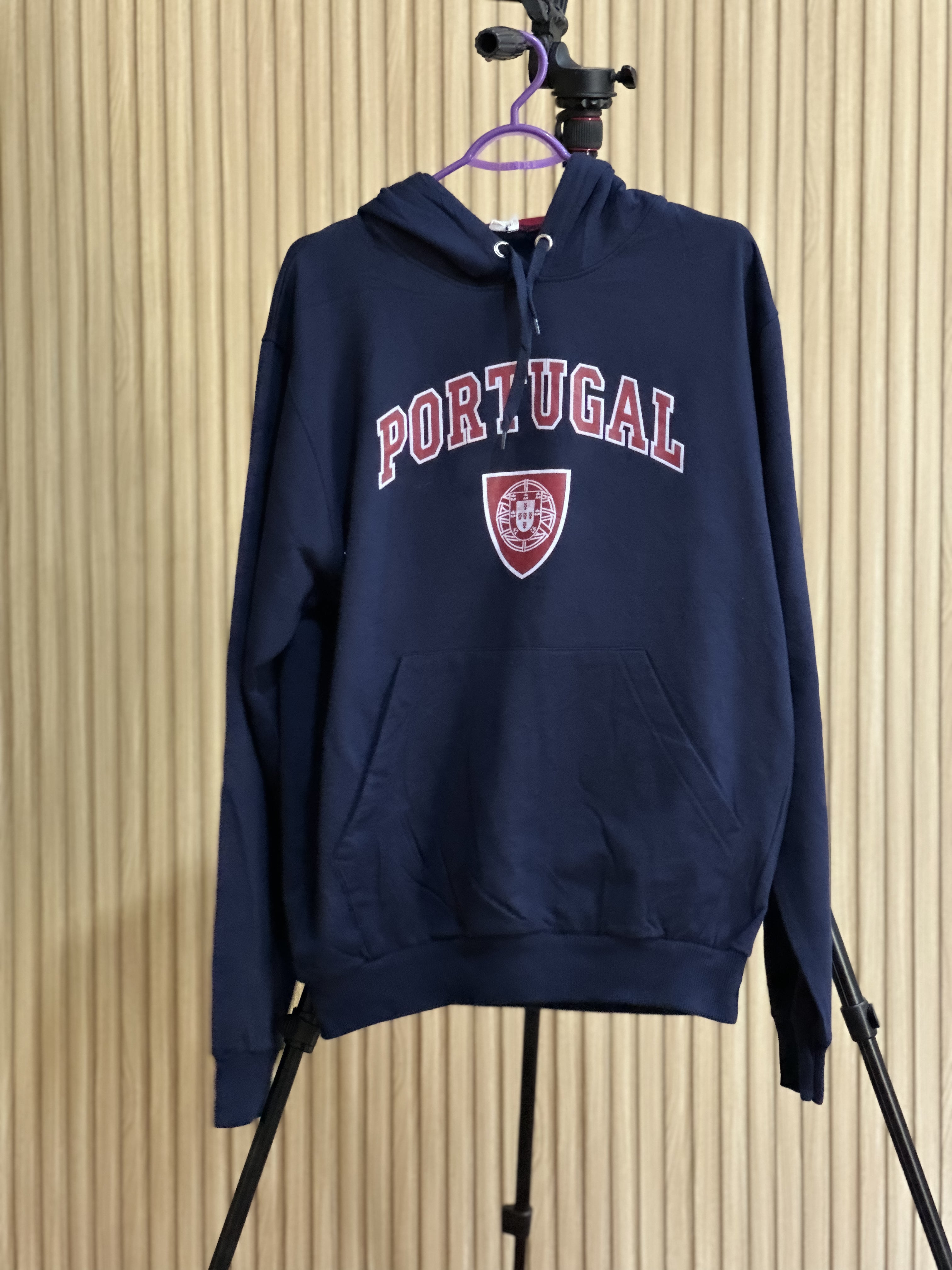 Preloved Navy Blue “Portugal” Hoodie