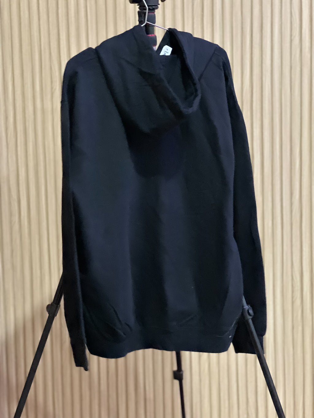 JUSTHOODS AWDis Black Hoodie – Solar System Graphic | Preloved