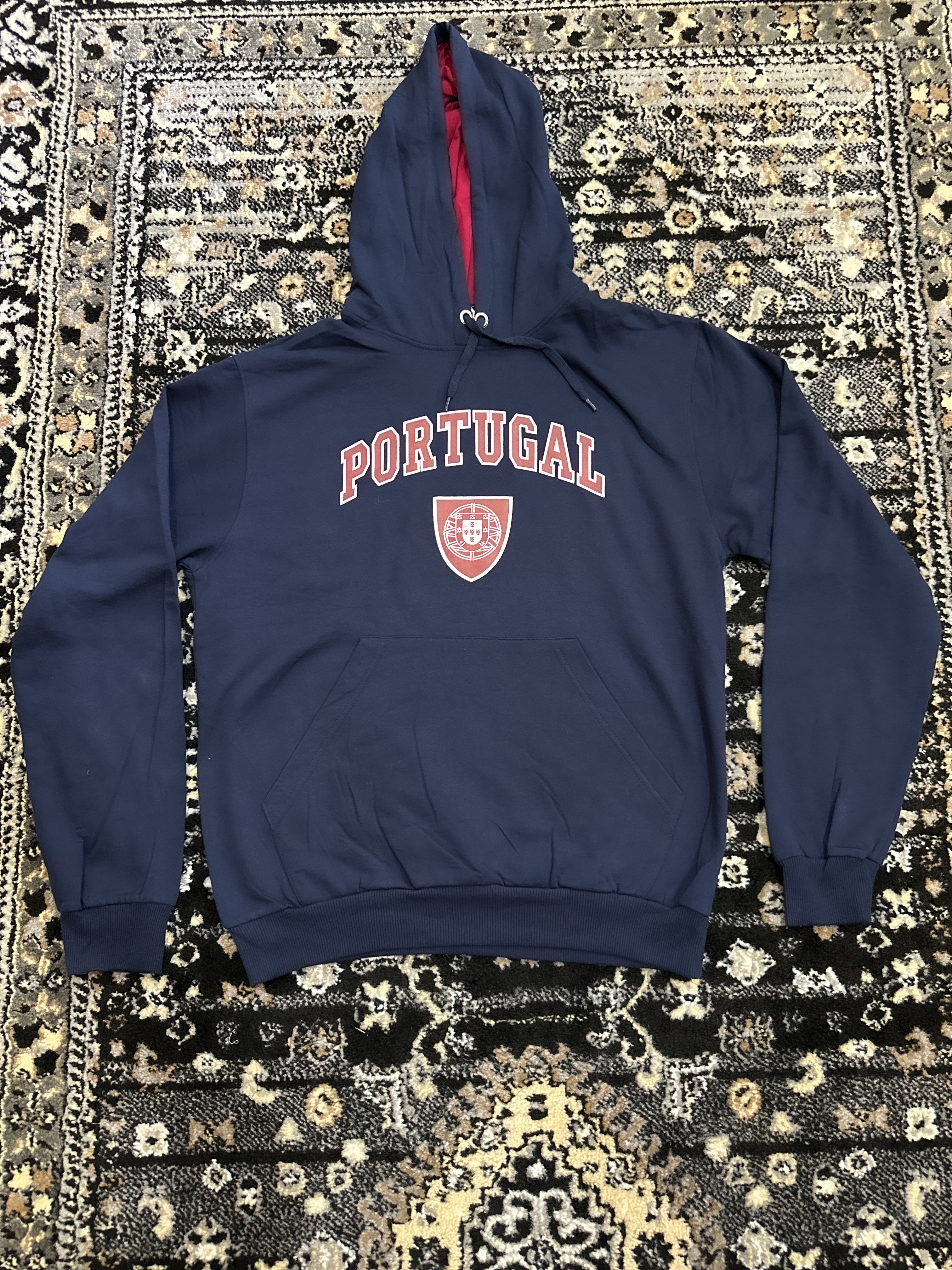 Preloved Navy Blue “Portugal” Hoodie