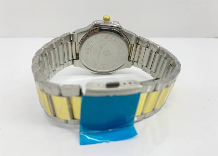 Patek Philippe Nautilus Blue Dial Two-Tone Watch