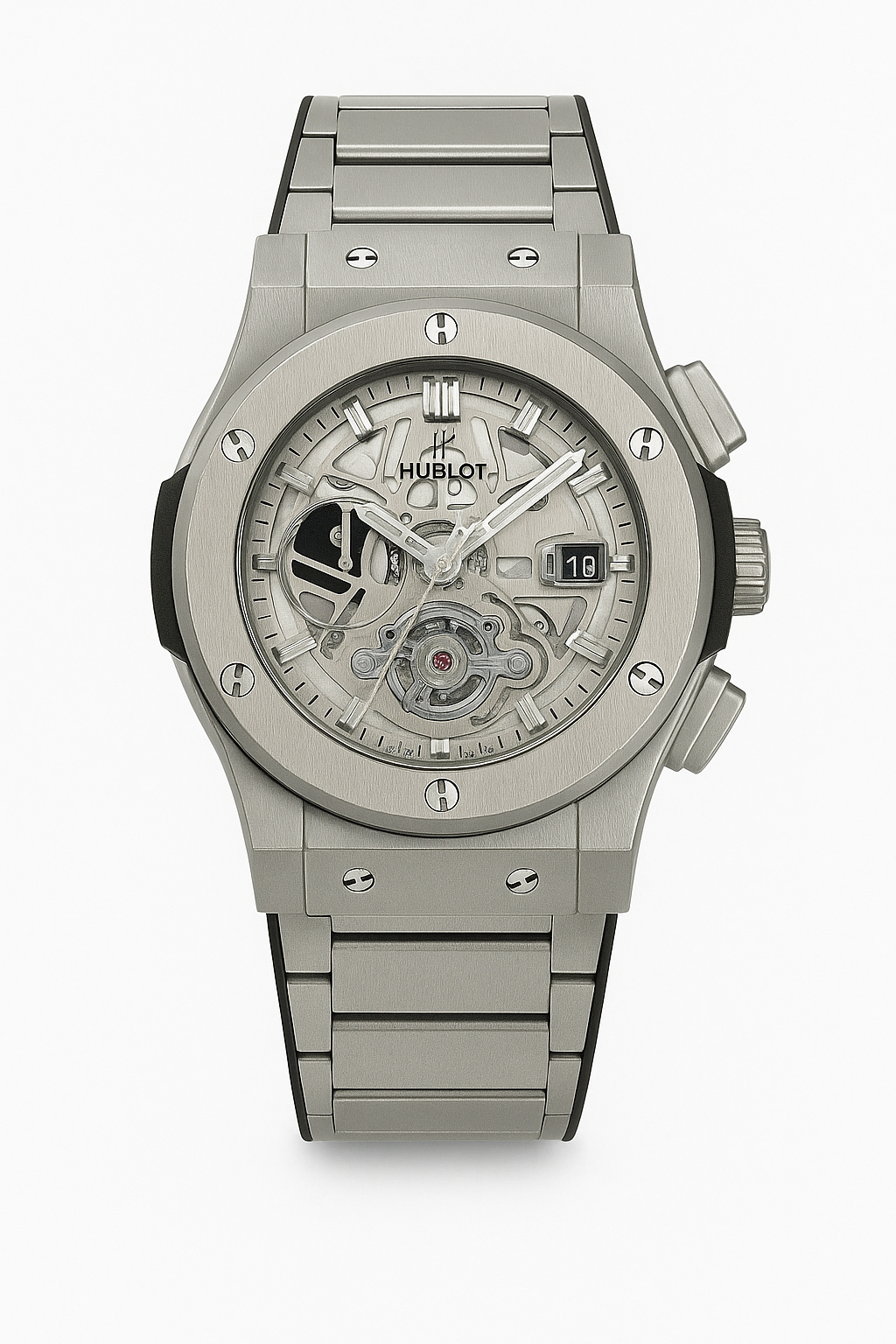 Hublot Classic Fusion Skeleton Automatic Stainless Steel Watch