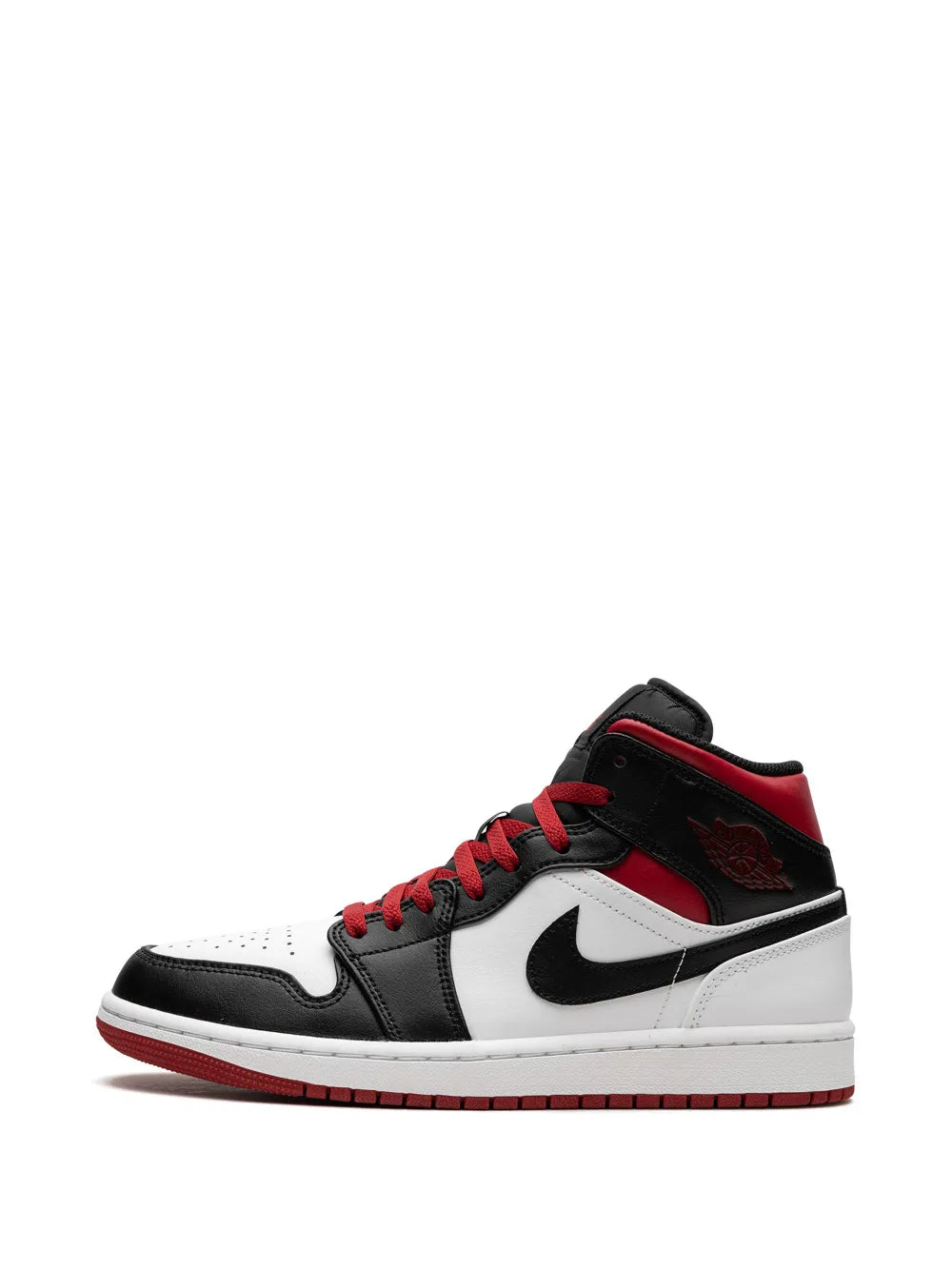 Nike Air Jordan 1 Mid in the "Gym Red Black White"