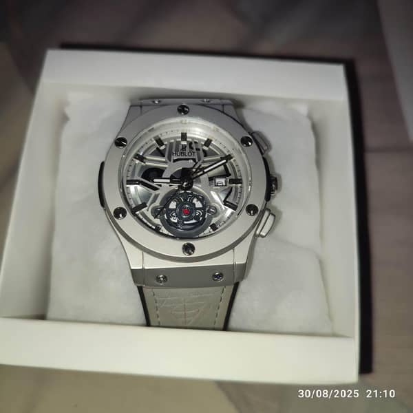Hublot Classic Fusion Skeleton Automatic Stainless Steel Watch
