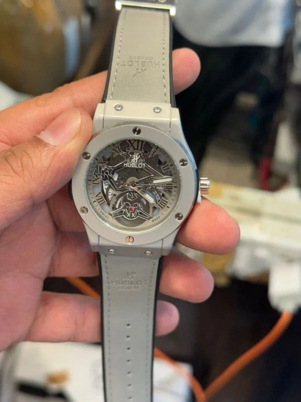 Hublot Classic Fusion Skeleton Automatic Stainless Steel Watch